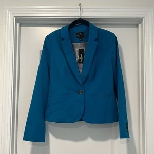Dark teal women’s blazer